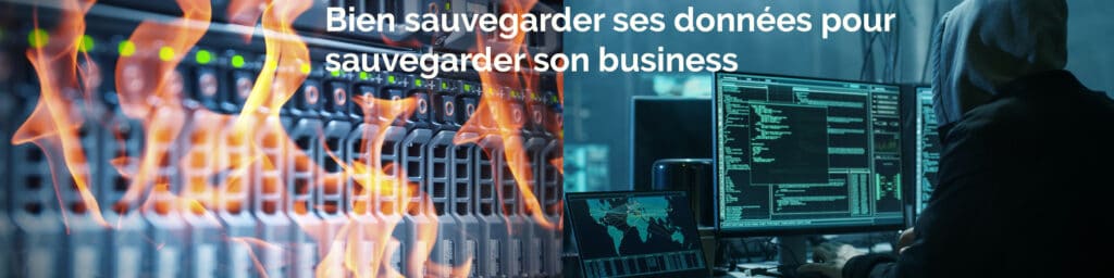 Les serveurs en feu, un hacker informatique